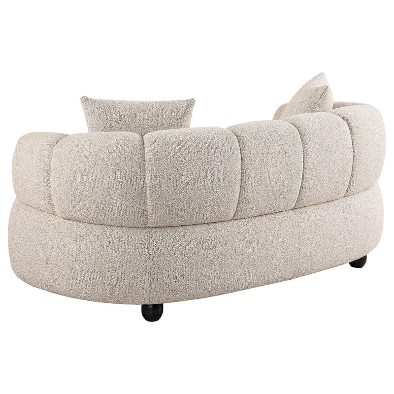 Whitney Woven Fabric Upholstered Sofa Set