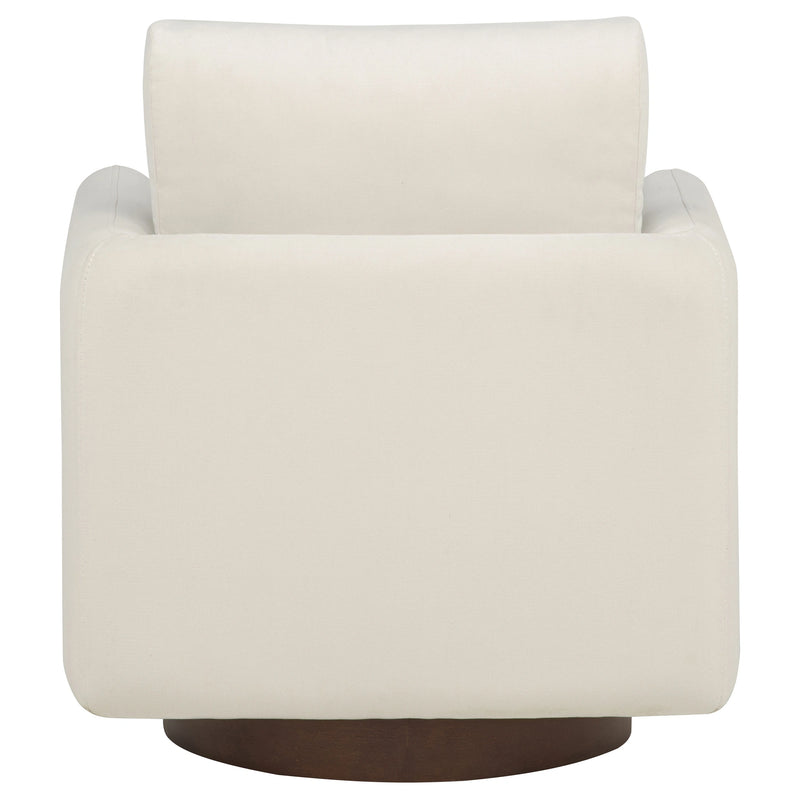 Iris Upholstered Swivel Accent Chair