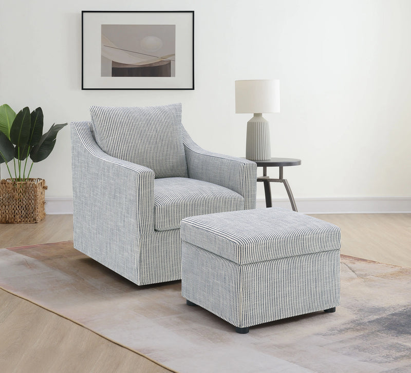 Winter Swivel Accent Chair