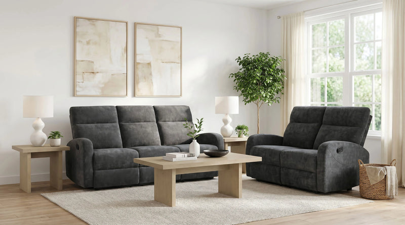 Hamilton Manual Reclining Sofa Set