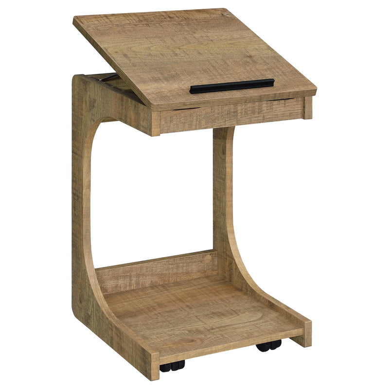 Ralston Lift-Top Side Table with Casters