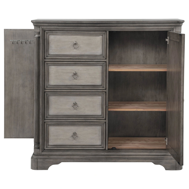 Cresswell 4-drawer Door Chest