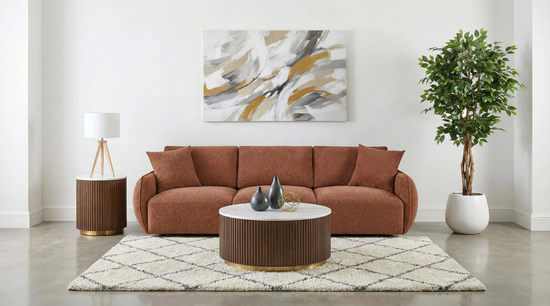 Elysia Fabric Upholstered Modular Sofa