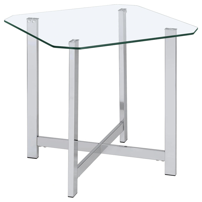 Cronin Glass Top Coffee Table Set