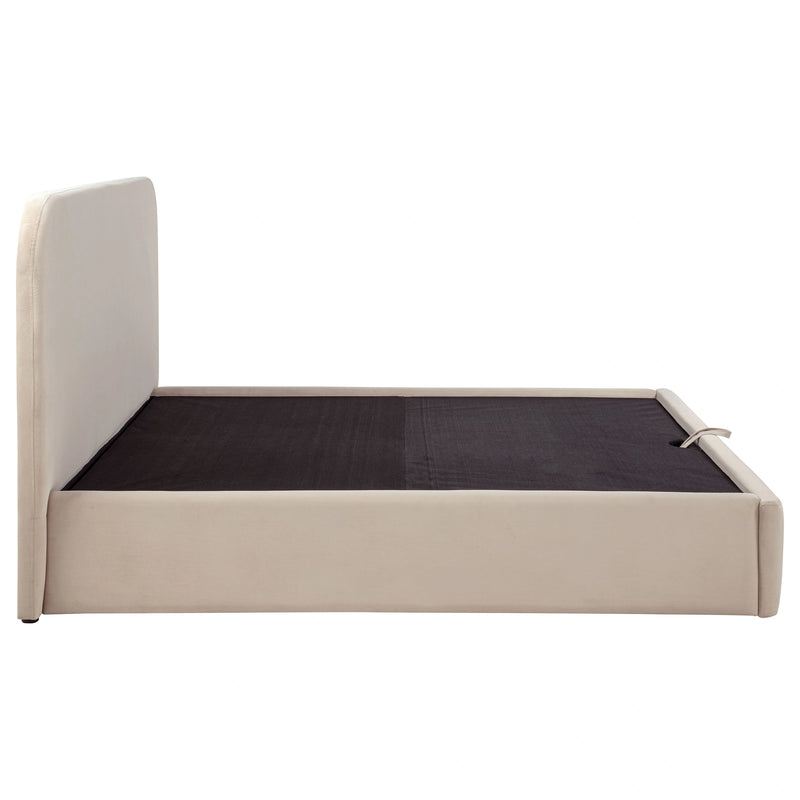 Anders Upholstered Storage Lift Platform Bed