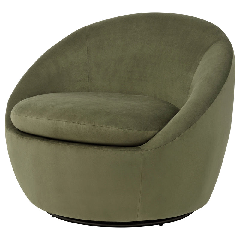 Myernick Upholstered Swivel Accent Chair