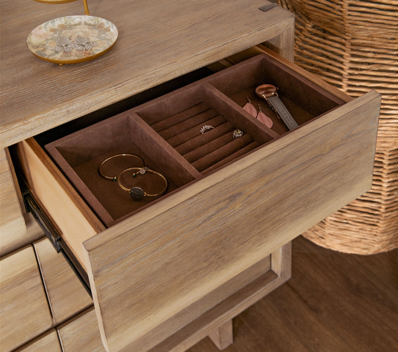Stillwater Live Edge Dresser with Mirror