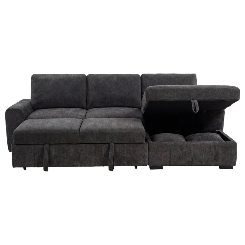 Pastrana Upholstered Sleeper Sectional Sofa