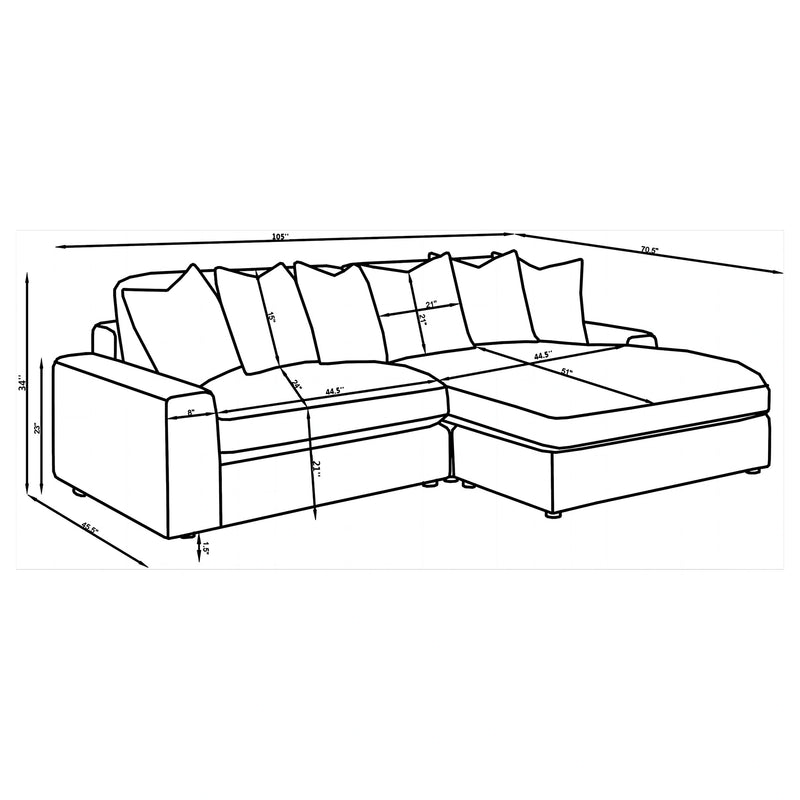 Blaine Stationary Sectional