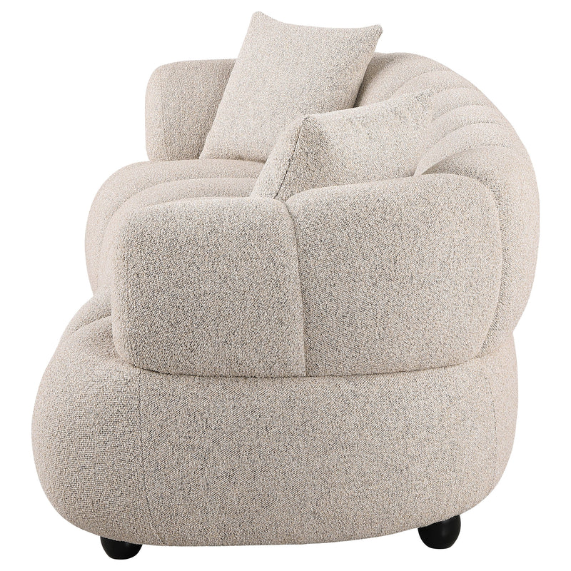Whitney Woven Fabric Upholstered Sofa