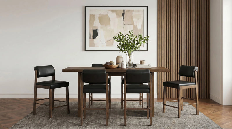 Kehoe Faux Leather Counter Height Dining Chair