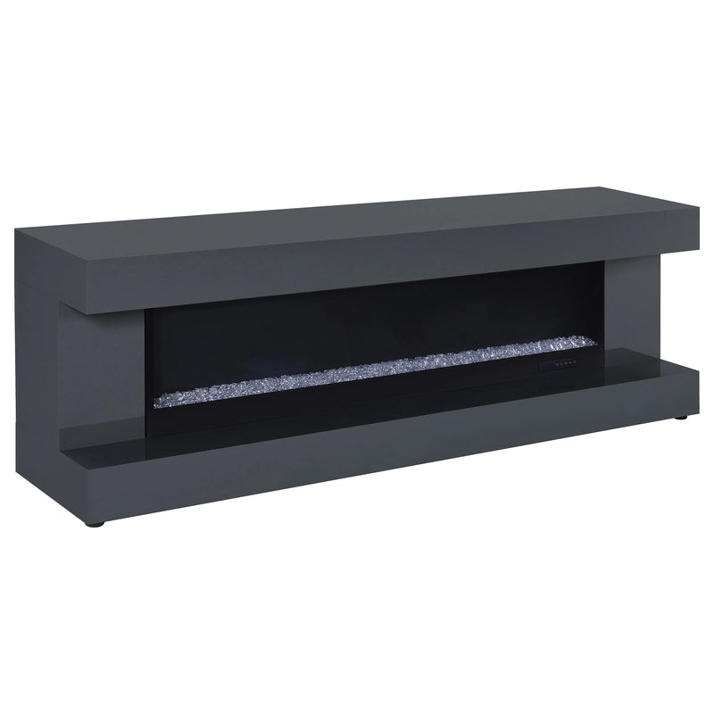 Mallory TV Stand Fireplace Console