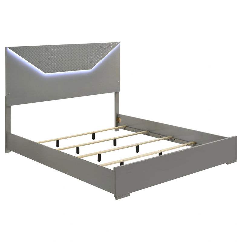 Ives Panel Bed with LED Lighting