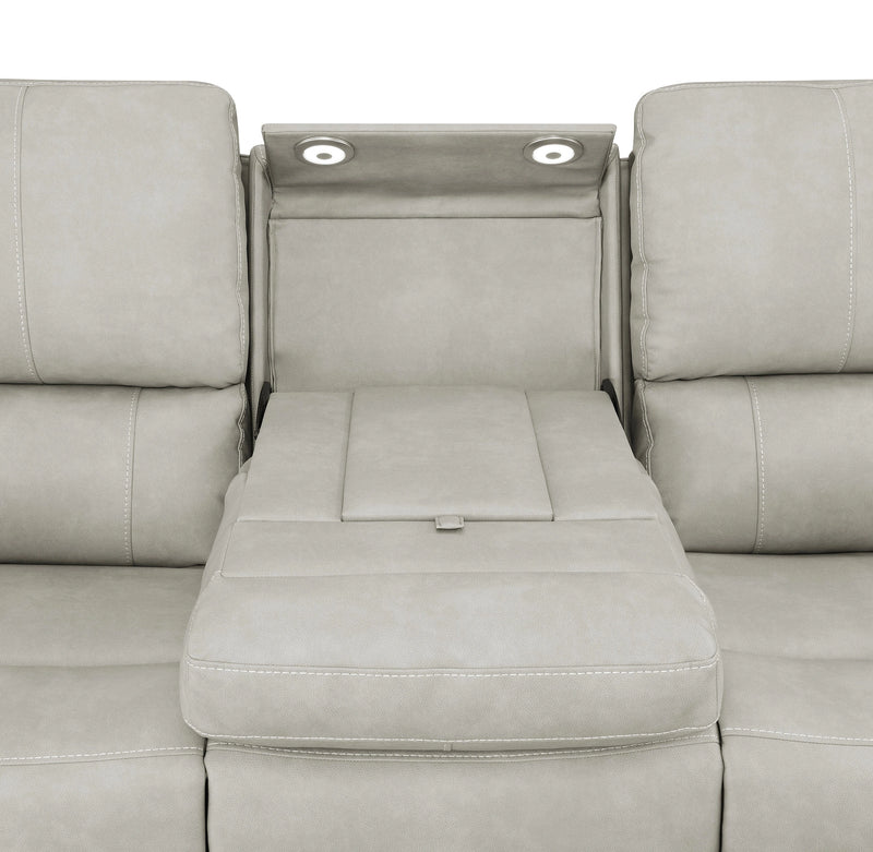 Brickston Triple Power Reclining Sofa Set