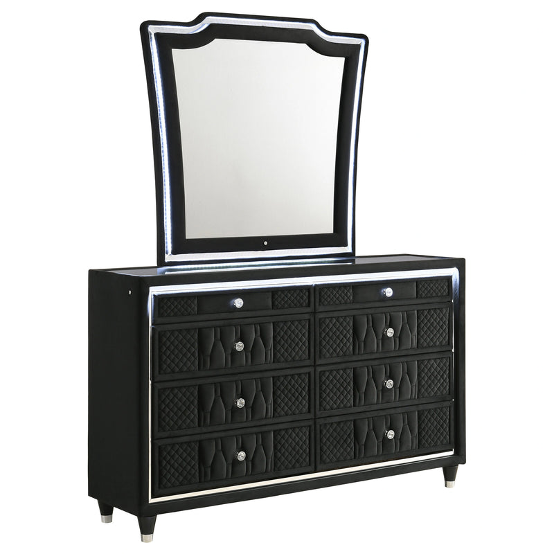 Lorient LED Dresser with Mirror