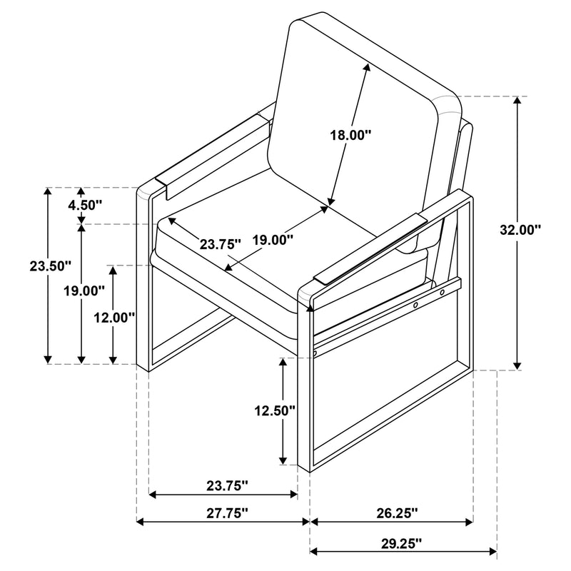 Rosalind Upholstered Accent Chair