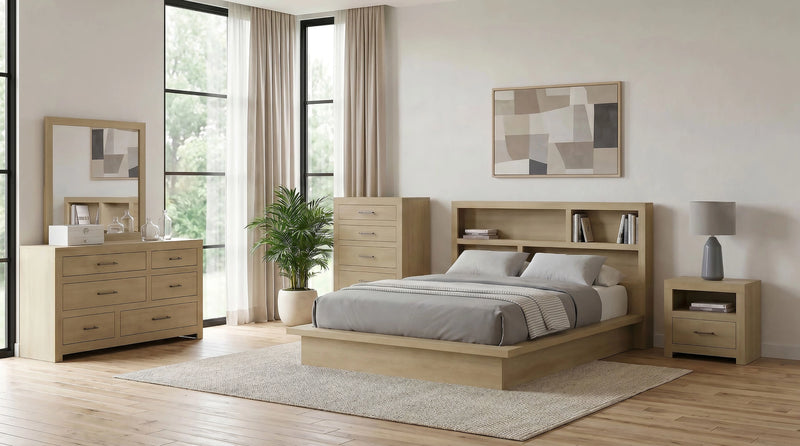 Hendricks Bedroom Set with Bookcase Bed
